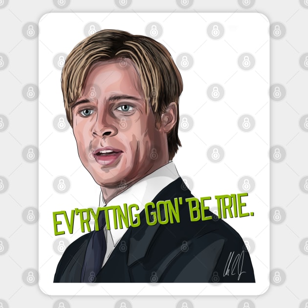 Meet Joe Black: Ev'ryting Gon' Be Irie Magnet by 51Deesigns